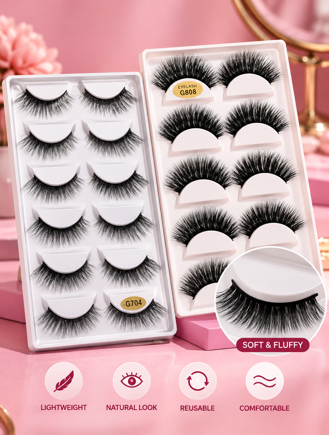 Lunaria™ 5 Pairs of Eyelashes