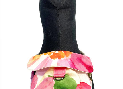 DCNY Pink Vest Dog Harness - Fine Art Frolic Pattern