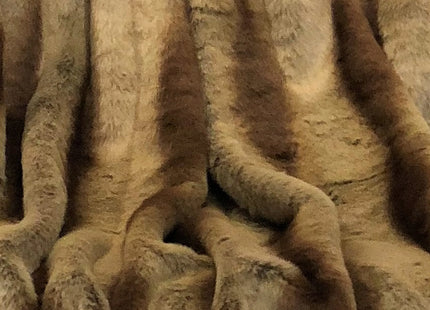 Sheared Faux Chinchilla Throw Blanket - Luxury Soft Plush