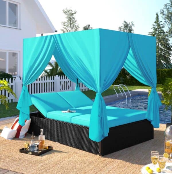 Outdoor Patio Sunbed Daybed.