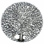 Full Branches Tree Of Life Haitian Steel Drum Wall.