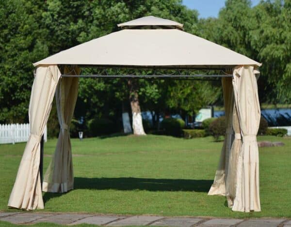 Outdoor BBQ Gazebo Tent with UV Protection