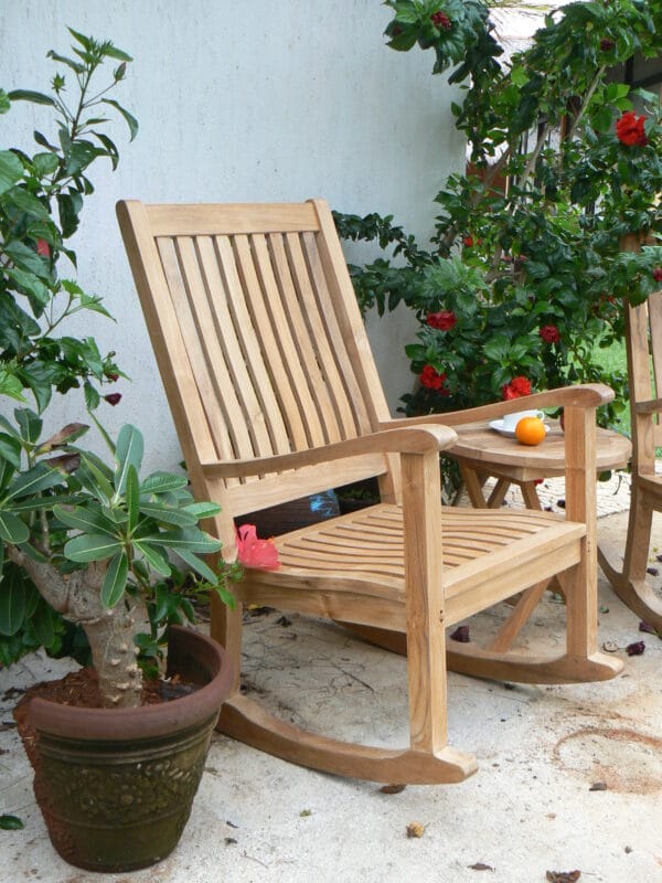 Outdoor or Indoor Rocking Armchair Seating