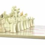 Hand Carved Soapstone Animal Chess Board