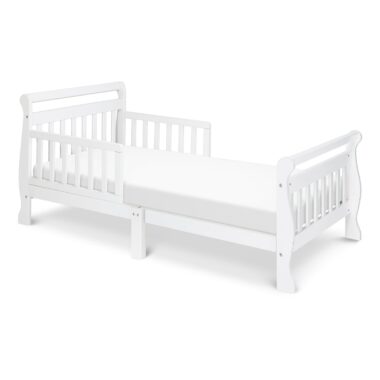 Solid Wood Rocking Baby Glider Cradle With Crib.