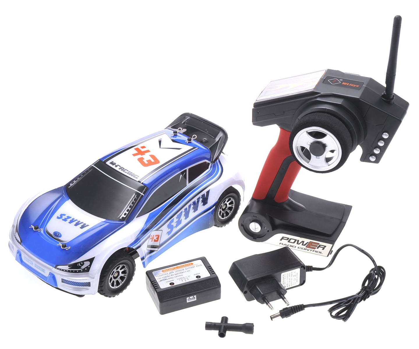 Remote Control Rally Car Blue - iCartzone.com