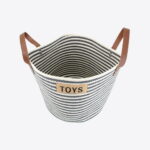 Cotton Rope Pet Toy Storage Basket