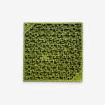 Jigsaw Design Emat Enrichment Licking Mat - Green