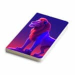 Cool Lion Art Design Journal - Lion Notebook - Art Journal
