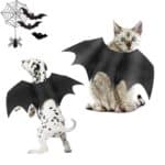 Frightfully Adorable Halloween Pet Bat Wings Costume for Cats and Dogs