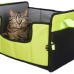 Pet Life 'Travel-Nest' Foldable Travel Cat and Dog Bed - Comfort on the Go for Your Furry Friend