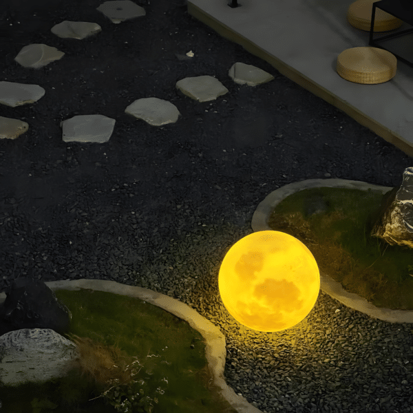 Illuminate Your Space with Our Stylish LED Moon Indoor & Outdoor Floor Lamp - Versatile Lighting for Any Setting