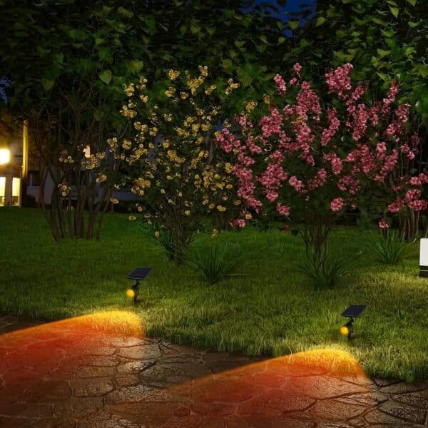 Solar-Powered Outdoor Sunset Projector Light: Illuminate Your Evenings with Eco-Friendly Ambiance