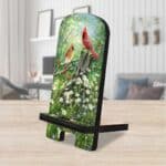 Cardinals Appear When Angels Are Near Cell Phone Stand - Inspiring Décor for a Touch of Serenity and Style