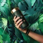 Honey Bee Travel Mug with Crystal Accents – Stylish and Sustainable Tumbler for On-the-Go Bliss
