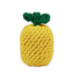 Pineapple Pawsitivity Rope Toy: Engaging Dog Chew Toy for Happy and Healthy Pets - Durable, Interactive, and Fun
