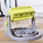 Boost Canine Intelligence with our Interactive Rotating Slow Dog Feeder Enhance IQ and Health Through Engaging Mealtime